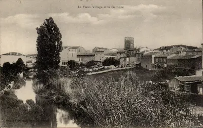 O Velho Village e o rio Garonne — Maison Ferte de Béziers, série 47
