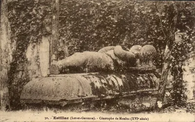 Estillac (Lot-et-Garonne) — Cénotaphe de Monluc (século XVI) — Coleção Artística Norredes Galeries, Agen