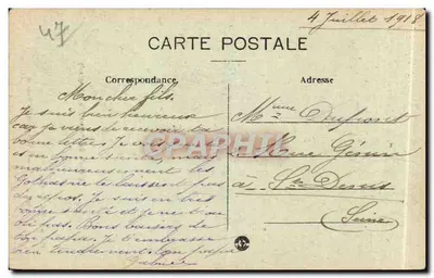 Agen — Widok gwiazdy pasterza (Paul Roussel) — Fotografia Perret, Agen — Rewers