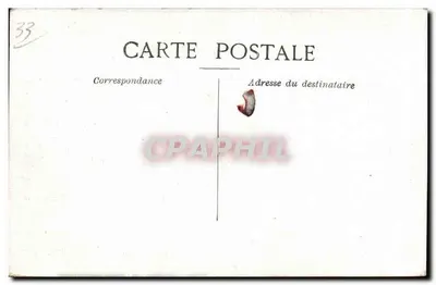 Bordeaux — Torre St-Michel — C.P.A. n°33 — Verso