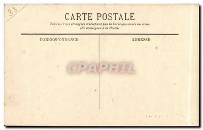 Bordeaux — Aleja w Ogrodzie Publicznym — LL. n°48 — Rewers