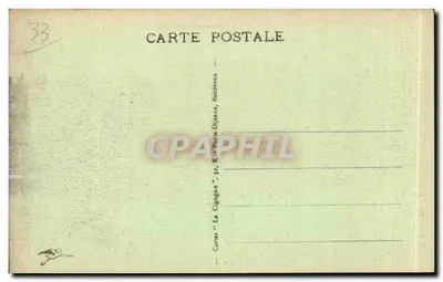 Bordeaux - Puerta de Borgoña — editor 'La Cigogne', n°46 — Reverso