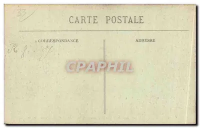 Bordeaux — Quais Douane — Bourse Louis XVIII i Chartrons — Rewers