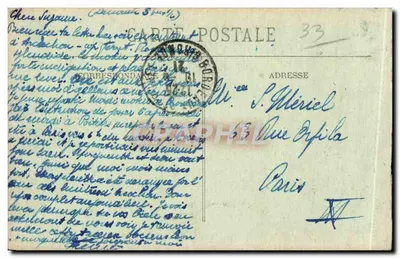 Bordeaux — Passarela dos Caminhos de Ferro e dos Pedestres — Verso