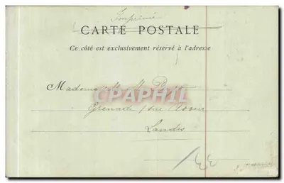 Bordeaux — Przegląd Louis XVIII — ND Pbol — Rewers