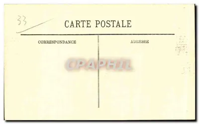 Bordeaux — De Plein en de Poort van Aquitanië — LL. — Achterkant