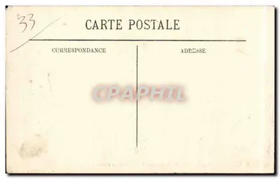 Bordeaux — O Cours de l'Intendance e a Place de la Comédie — LL. — Verso