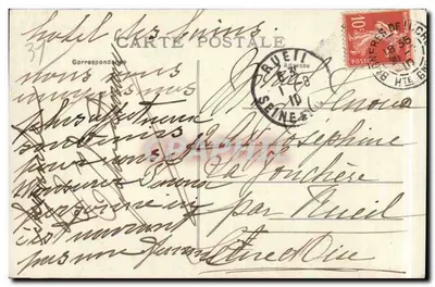 Luchon - A Buvette do Pré — editor M.T.L. n°240 — Verso