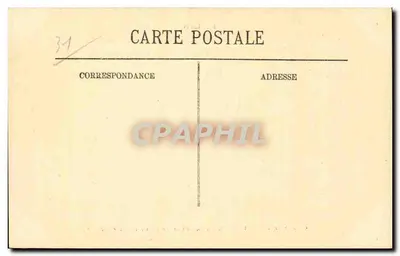 Wąwóz Oueil — Widok na Saint-Paul i Pireneje — Baudillon siné, Wydawca — Rewers