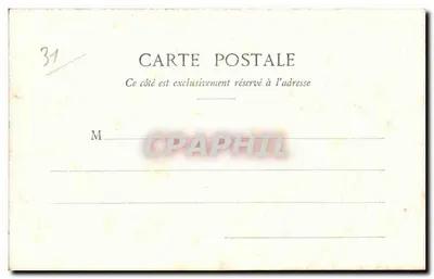 Toulouse - Vista geral sobre a Garonne e Faubourg Saint-Cyprien — editor LF Toulouse, n°1 — Verso