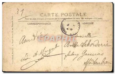 Toulouse — Façade du Capitole — Au Rêve du Collectionneur — Verso