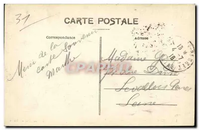 Toulouse — Allee Alphonse-Peyrat — Wydawnictwo Clémence-Isaure, nr 117 — Rewers