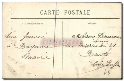 Toulouse — Hotel de Bernuy (Lycée) — Edição Savard, n°76 — Verso