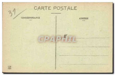 Toulouse — Plaza y Catedral de San Etienne — Fototipia Labouche Frères, Toulouse — Reverso