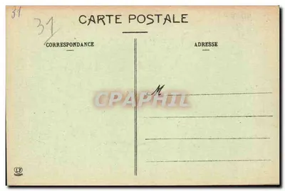 Toulouse - Plaza y Catedral de San Esteban — Fototipia Labouche Frères, Toulouse, n°207 — Reverso