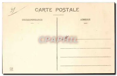 Toulouse - Boulevard de la Gare e il Canale del Midi — Fototipo Larouche Frères, Toulouse, n°55 — Verso