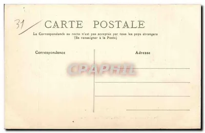 Toulouse — Muzeum, Rue Alsace-Lorraine — wydawca MTCL, n°24 — Rewers