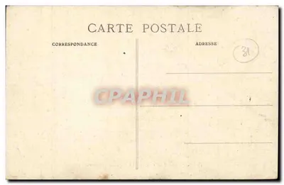 Toulouse — Colunas dos Mínimos - Avenida de Paris — editor Cusenier — Verso