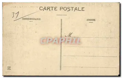 Toulouse - Ogród Królewski — fototypia Labauche Frères, Toulouse, nr 40 — Rewers
