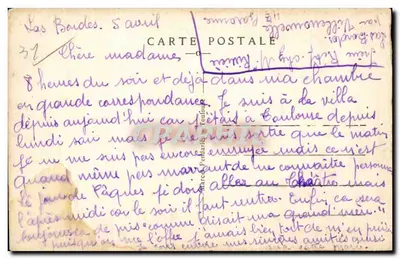 Toulouse — Rue d'Alsace Lorraine — Cely, n°17 — Rewers