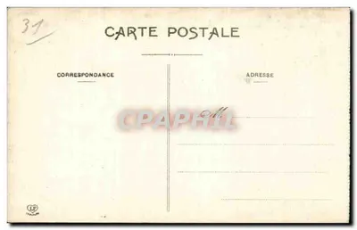 Toulouse - Plaza y Catedral de San Esteban — Fototipia LABOUCHE Frères, Toulouse, n°207 — Reverso