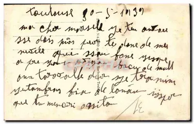 Toulouse - Plaza y Iglesia de San Etienne — editor KARLO, n°9 — Reverso
