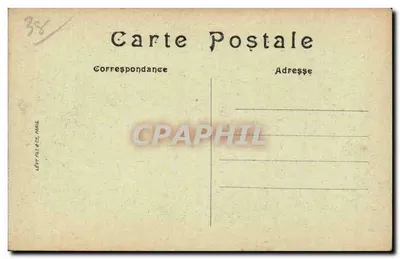 Vizille — La Place du Château — Lévy Fils & Cie, Parigi — Verso