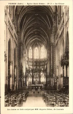 Voiron (Isère) — Igreja de São Bruno — O Coro — N° 3