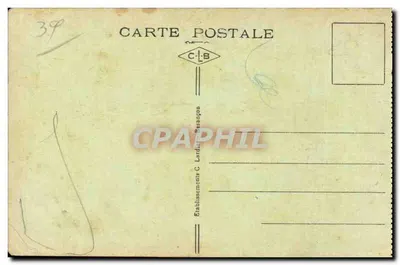 Saint-Claude — Algemene uitzicht — Pictuurlijke plaatsen van Franche-Comté — Uitgever Simon Vuillard & Strauss, n°140 — Achterkant