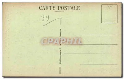 Vale da Loue - Os Cerejeiras em Flor — VUILLAFANS — Sites Pittorescos da Franche-Comté, n°755 — Verso