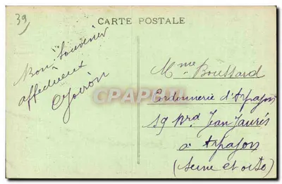 Roncevaux - La Sablière — Uitgave Guérìau, te Roncevaux — Achterkant