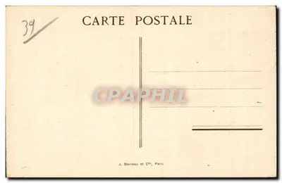 Rota das Alpes e do Jura — Nans-sous-Sainte-Anne — J. Barreau et Cie, Paris — Verso