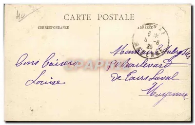 DAX (Landes) — Estabelecimento Termal « Les Baignots » — Foto Clouet, Medalha de Ouro — Verso