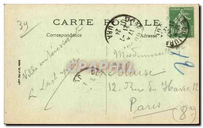 Dole — La Torre dell'Ospedale — The Hospital's Turret — Verso