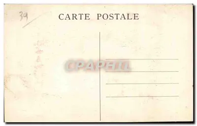 Champagnole — O Grande Hotel — Entrada do parque — Editado por Maréchal-Voidey — Verso