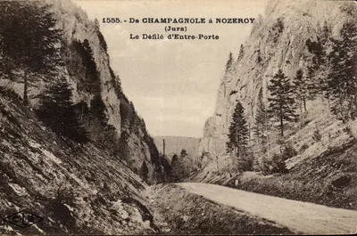 O Desfiladeiro de Entre-Porte — De Champagnole a Nozeroy (Jura) — Éd. C. Lardé