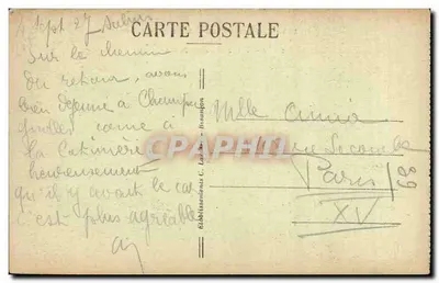 O Desfiladeiro de Entre-Porte — De Champagnole a Nozeroy (Jura) — Éd. C. Lardé — Verso
