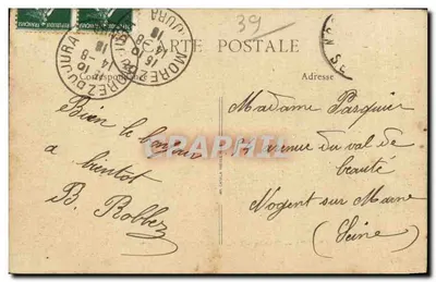 Jura — Morez — Ratusz i Kioszek — B.F. Paris — Rewers