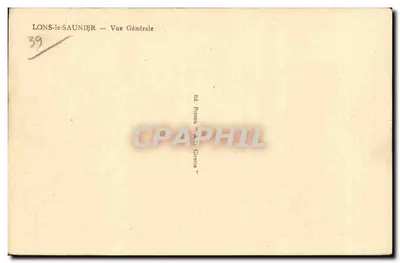 Lons-le-Saunier — Ogólny widok — Wyd. Photon "A. Le Creste" — Rewers