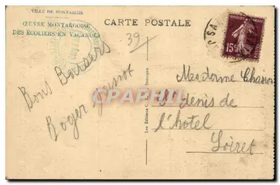 Vale de Pretin — Arredores de Salins-les-Bains (Jura) — Sítios Pitorescos da Franche-Comté, n°1211 — Verso