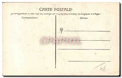 Salins-les-Bains — Het wachtpost van het kasteel Belin, het kasteel Saint-André — J.O. Autun, n°149 — Achterkant