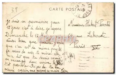 Jura — Saint-Claude — Pejzaż ogólny — Wydawca: B. Combes Macon, n°42 — Rewers