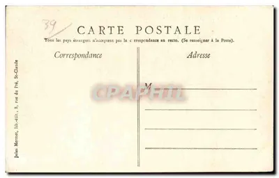 Saint-Claude. — Bairro da Abadia. — Jules Mermet, editor e livreiro. — Verso