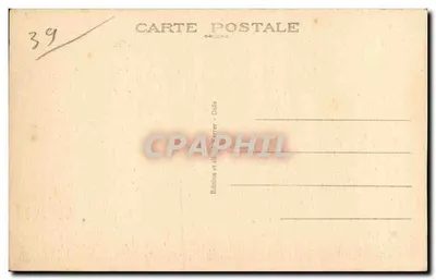 Saint-Claude (Jura) — Um canto da Cidade e Mont Bayard — Edição e clio Barrer, Dole — Verso
