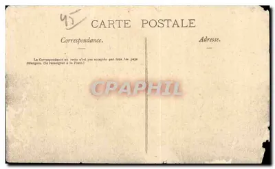 Corbeilles du Gatinais - Vista Generale - Cartolina d'epoca — Verso