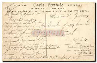 Bordi del Loiret (vicino a Paul Foret) — ND Fot. — n° 185 — Verso