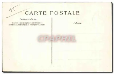 Pithiviers na Idade Média — vista histórica — editor H. B. H. Dumas, n° 780 — Verso