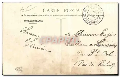 Richebourg - Castelo do século XVI — Ch. Foucault, editor, Dreux - E. M. H. — Verso
