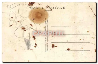 Pithivieres - Conjunto da Sucrerie - Bilhete postal antigo — Verso