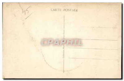 Sully-sur-Loire (Loiret) — Het Feodale Kasteel van de 14e eeuw (Westelijke Gevel) — Collectie Masté — Achterkant